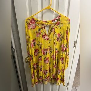UMGEE YELLOW FLOWER DRESS